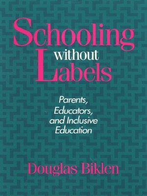 cover image of Schooling Without Labels